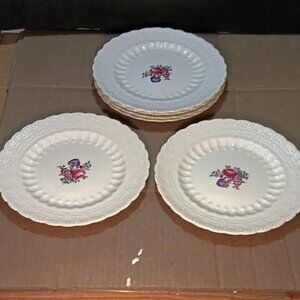 6 Copeland Spode Lunch Plates "SPODE"S CLAUDIA" England